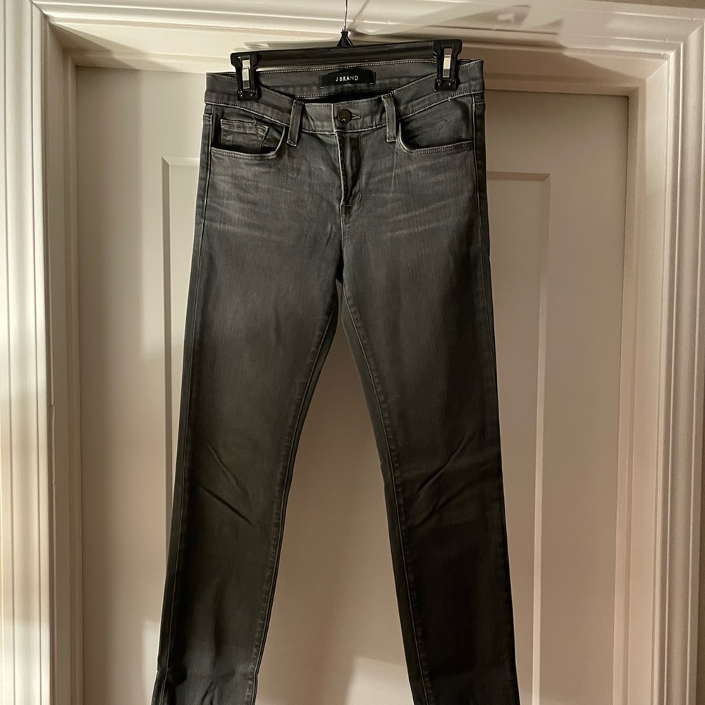 J Brand Mid Rise Skinny Jeans